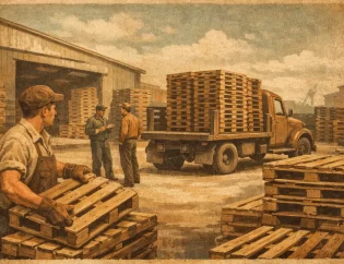 Used Pallet Supplier for Warehouses