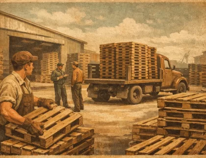 Used Pallet Supplier for Warehouses