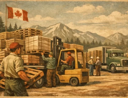 Commercial Pallet Pickup Canada for Busy Sites