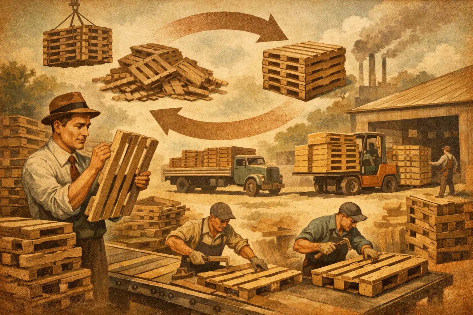 How Businesses Recover Value From Used Pallets
