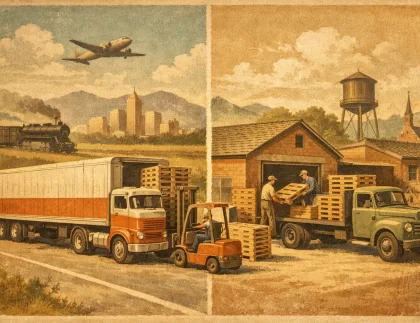 National Versus Local Pallet Services