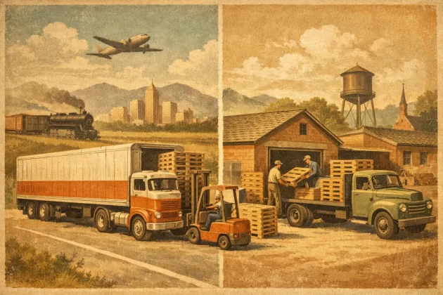 National Versus Local Pallet Services