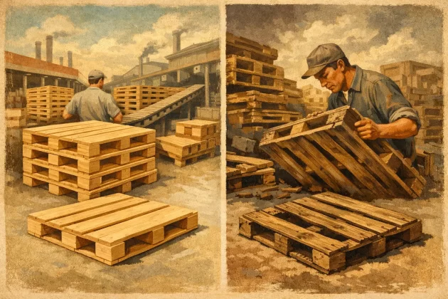 New Pallets Versus Recycled: Which Fits?