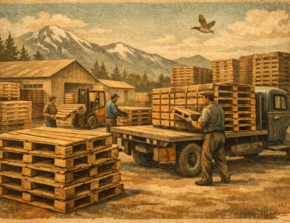 Used Pallets Canada for Business Supply