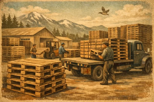 Used Pallets Canada for Business Supply