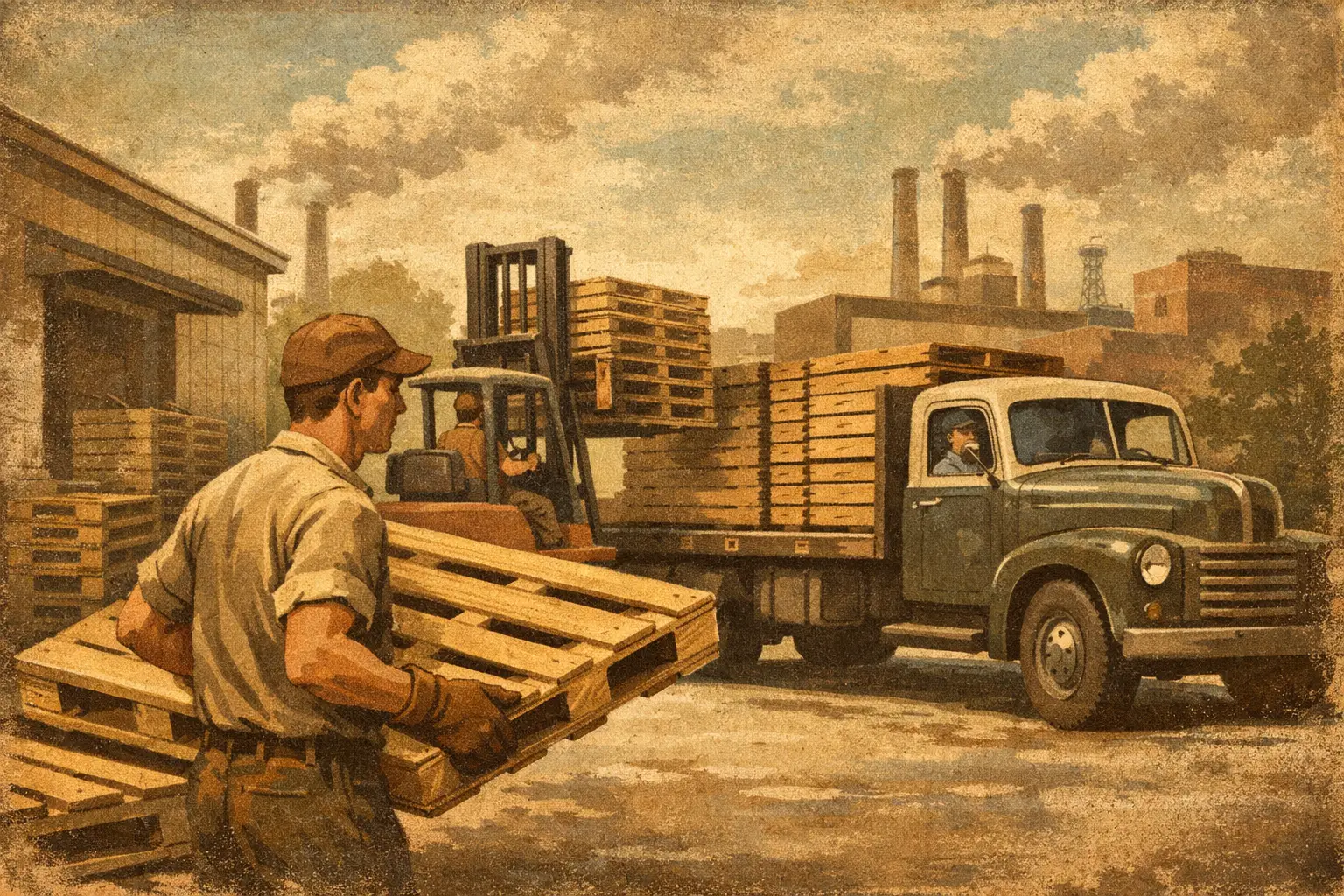 Who Picks Up Surplus Pallets From Businesses?