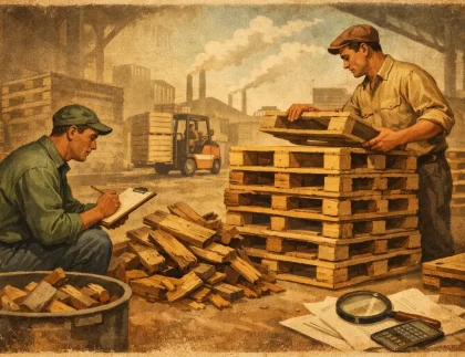 A Pallet Waste Audit Process That Cuts Costs