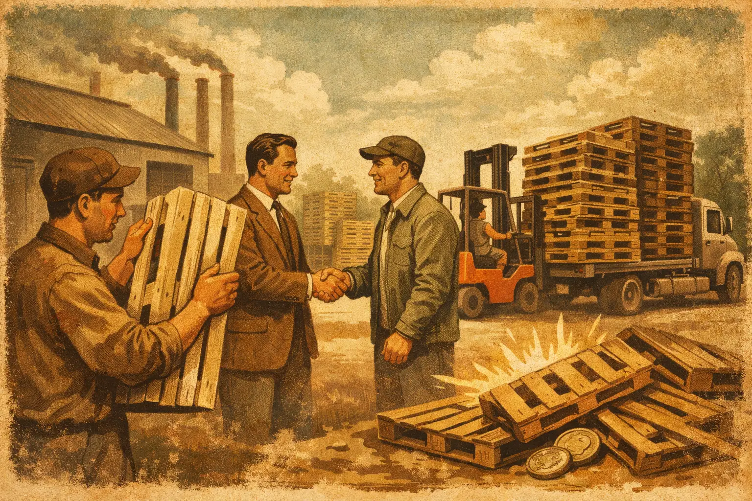 Manufacturing Pallet Buyback That Recovers Value